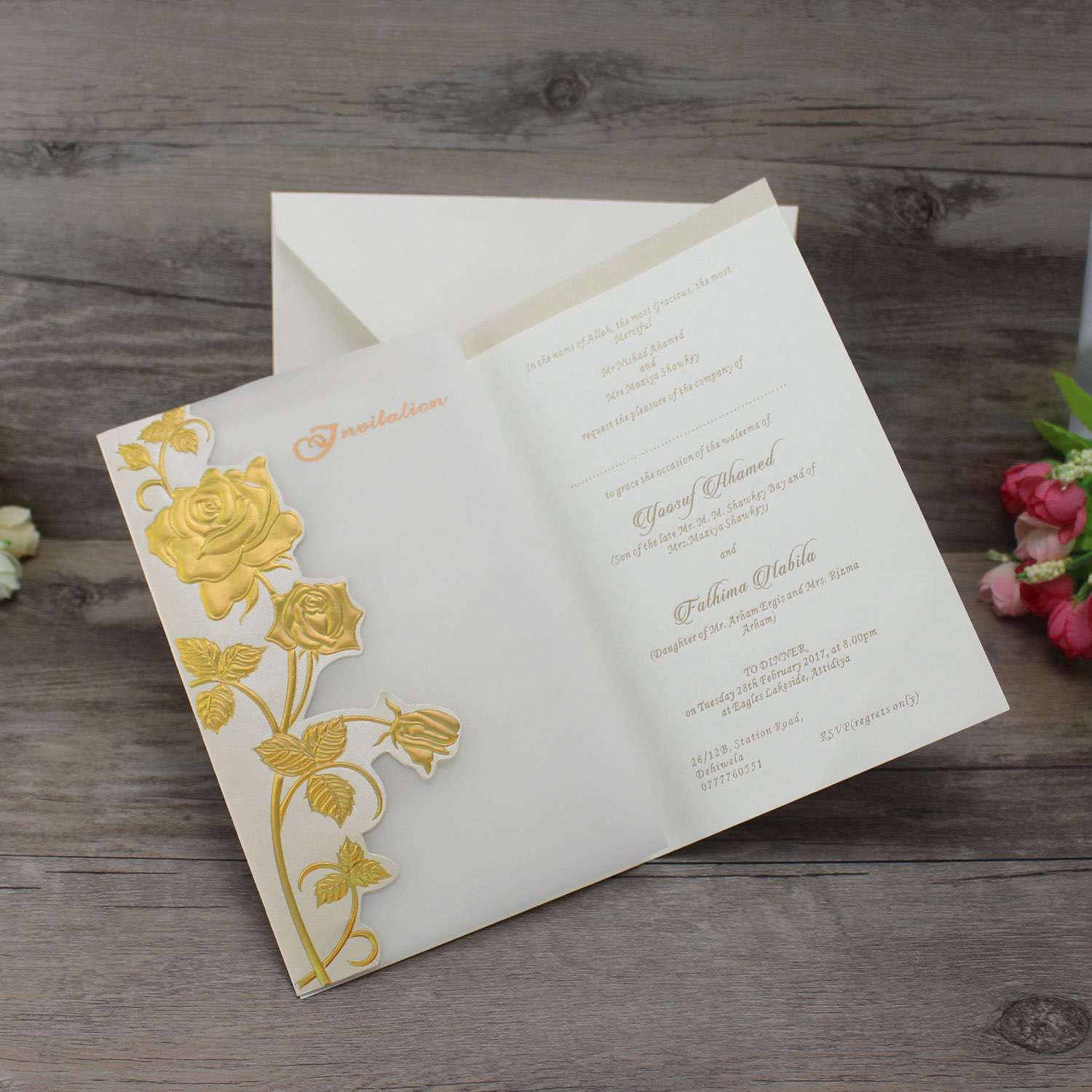 wedding card